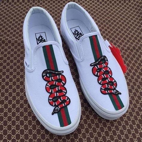 gucci vans slip ons